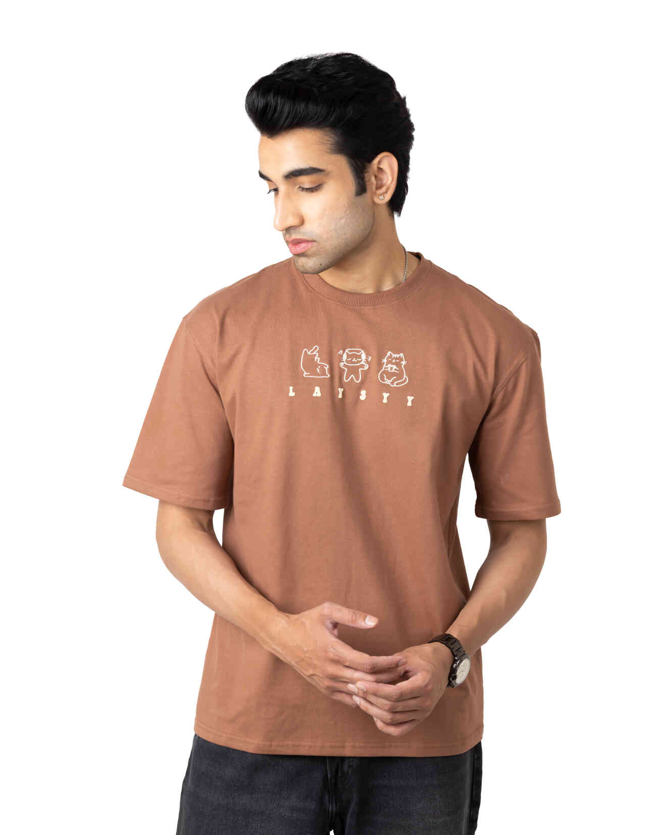 Brown T-shirts