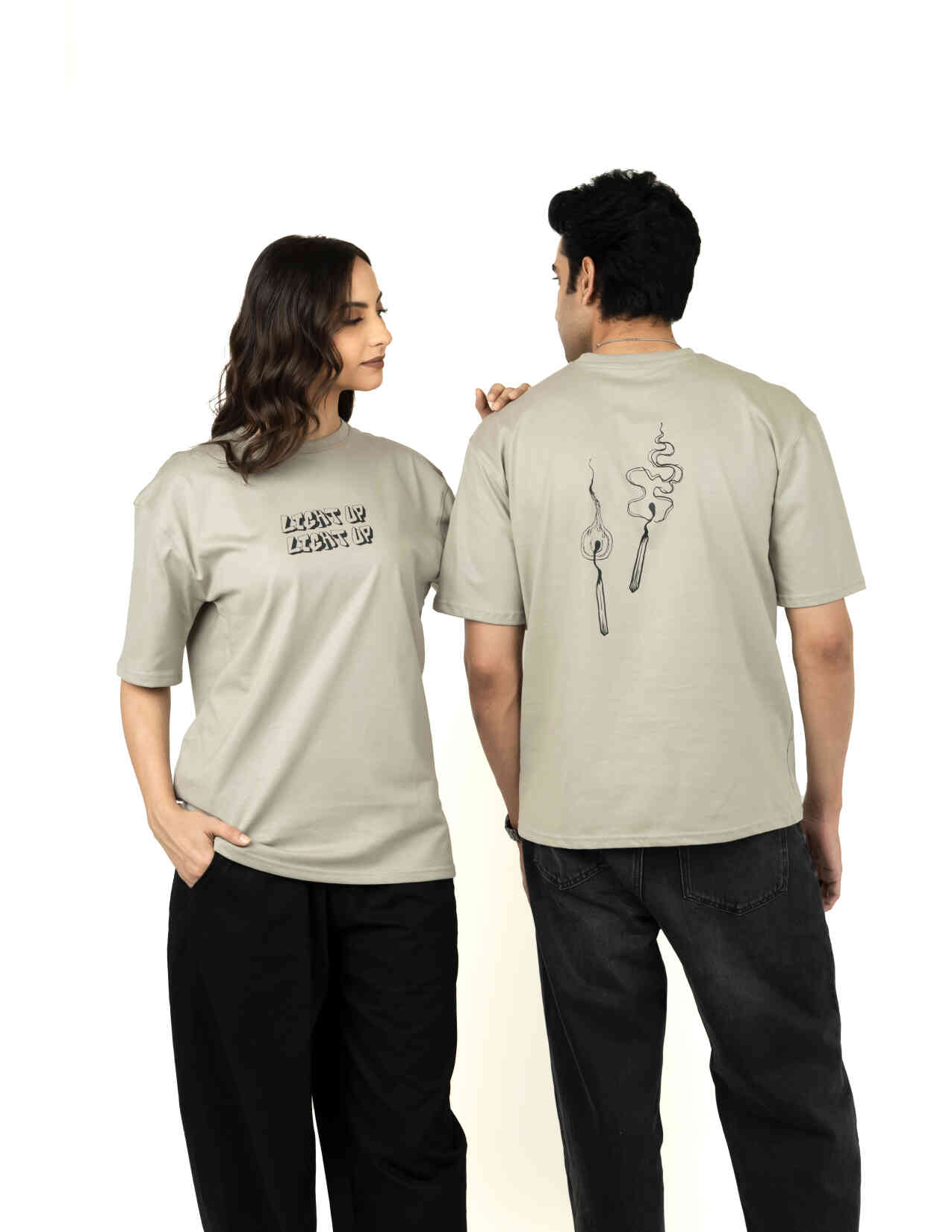 Grey T-shirts