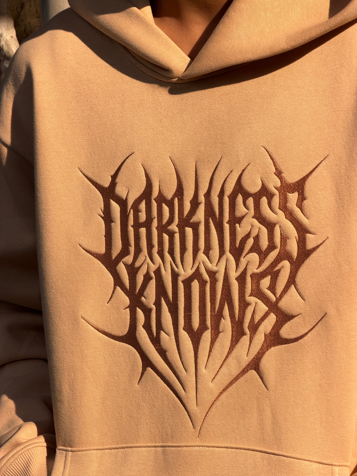 The nude nocturne hoodie